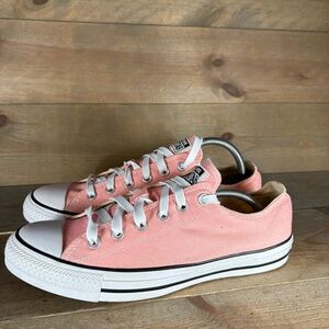 Converse all star chuck Taylor womens size 10 shoes pink casual sneakers
